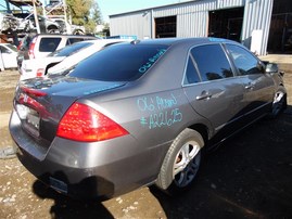 2006 Honda Accord EX Gray Sedan 2.4L Vtec AT #A22625